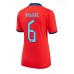 Engeland Harry Maguire #6 Voetbalkleding Uitshirt Dames WK 2022 Korte Mouwen